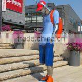 Stainless Steel Life Size Custom Made Souvenir Person Statue Decorations thumbnail-1