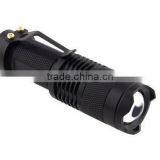 Aluminum Adjustable LED Flashlight Mini Torch 3 Light Mode C0044 thumbnail-2