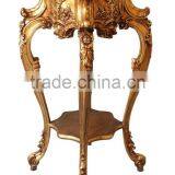 FA-231P-01 Antique Hand-carved Flower Stander