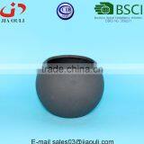 Natural Design Sand Surface Ball Shape Ceramic Planter for Garden thumbnail-2