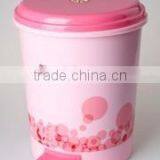 Big Size Foot Pedal Customized Logo Plastic Dust Bin thumbnail-4