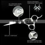 QJ-HS103 100% Pure Hand Made Hairdressing Scissors Convex Edge Blade Japanese Hair Cutting Scissors thumbnail-3