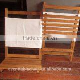 Hot Sale Foldable Beach Chair Slats Solid Wooden Folding Chair Wood Relaxing Chair thumbnail-2