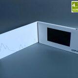 Simple Print A5/A4 Size 4.3 Inch LCD Video Brochure / Video Greeting Card for Business Gift,advertising,promotion thumbnail-1