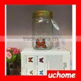 UCHOME Modern Glass Bright Butterfly Lamp Romantic Nightlight FOR Home Decoration Jar/Tank Butterfly Bottle Novelty Lighting thumbnail-5