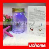 UCHOME Modern Glass Bright Butterfly Lamp Romantic Nightlight FOR Home Decoration Jar/Tank Butterfly Bottle Novelty Lighting thumbnail-6