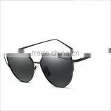 UCHOME Custom Promotional Double Metal Frame Sunglasses ,Genuine Mosaic Female Sun Glasses thumbnail-1