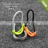 Screen Printing Durable Circle Hollowed-out TPU Zipper Pullers thumbnail-4