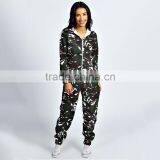 New Fashion 100% Polyester Outdoor Fitted Camo Onesie Adult thumbnail-1