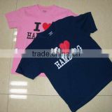 Hot!!! 2012 !!! New Fashion 100%combed Cotton promotion kids jersey Shirt
