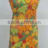 Fashion Crochet Cotton Multi Floral Ladies Casual Dress thumbnail-1