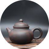 Pure Handmade Ceramic Family Kungfu Tea Pot Chinese Qinzhou Nixing Pottery Clay Pot thumbnail-1