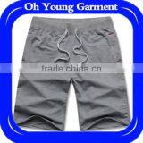 Hot Sale Men Plain Grey Shorts Customize Good Quality Sports Shorts thumbnail-1