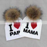 Myfur Best Price Popular 100% Cotton Double Layer Printed Baby Hat With Ear Muff thumbnail-2