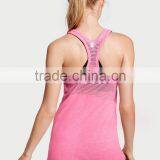 Wholesale Women's Gym Wear Sportswear Sexy Sleeveless Tank Top for Girls thumbnail-6