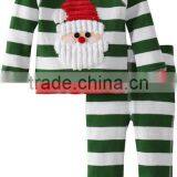 Wholesale Woolen Striped Christmas Children Pajamas thumbnail-3