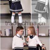 100% Cotton Knitted School Uniform /sweater , Best Sweater Designs for Kids thumbnail-2