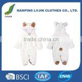 Baby Boy Clothes Baby Wear Blank Winter Romper Wholesale thumbnail-1