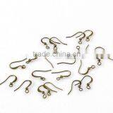Ear Wire Hooks Antique Bronze 16x12mm,250 Pairs thumbnail-3