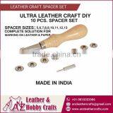 10 Piece Spacer Set for Leather Crafting