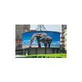 High Brightness P10 Flexible LED Video Screen For Shopping Square Advertising
