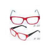 Classical Acetate Eyeglass Frames For Women, Red Ladies Acetate Optical Frames