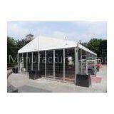 High Top 10 x 20m Outdoor Marquee Party Tent With 10m Span , Straight Wall Tent