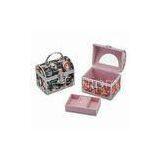 Aluminum Beauty Cases, Elegant Design, Customized Sizes Are Accepted, With One Silver Shinny Clasp thumbnail-1