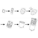 LED Automotive Lilight Bulbs 5050SMD BA15S Flat Foot Bronze Head Low Light - Declining thumbnail-3