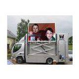 Waterproof IP67 / IP65 PH10mm 1 / 4 Scan 1R1G1B 68 Billion Truck Mounted Led Displays