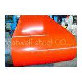 PPGI Color Coated Roofing Sheets For Workshop / Agricultural Warehouse