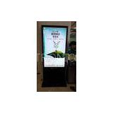 58 Inch Floor Standing Bank LCD Digital Signage Display With 3G