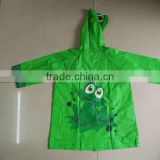 transparent PVC Children Raincoat