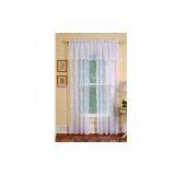 Cotton Thread Embroidery Voile Window Curtain thumbnail-1