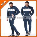 Men Tracksuits Sets Caual Sport Hoodie Fleece Jogging Sweatshirts Training Clothing thumbnail-2