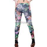 OEM Design Flower Leggings for Women 2016 thumbnail-2
