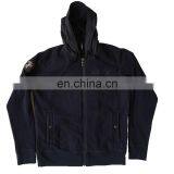 China Supplier Bulk Wholesale Clothing Casual Mens Knitted Hooded Zipper Outwear thumbnail-3