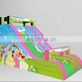 New Design Princess Theme Inflatable Dry Slide