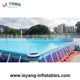 Powder Coated Galvanized Steel Pool For Family And Commercial Use