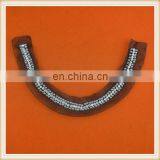 Latest Custom Wholesale Design Rhinestone Beads Embroidery Neck Trim thumbnail-2