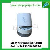 Custom Round Hat Tube Gift Soup Box Packaging Box for Flower / Wine / Candy / Tea / Perfume thumbnail-4