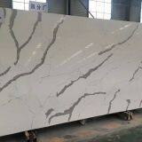 Artificial Calacatta White Quartz Stone Slabs thumbnail-1