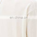 DiZNEW Unisex Women Wool Cashmere Crew Neck Pocket Cardigan Sweater thumbnail-4