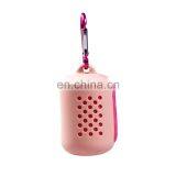 Sport Portable Towel With Silicone Box Outdoor Activities Yoga Gym Sport Towel Quick Dry thumbnail-6