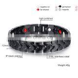 Heart Shaped Twisted Healing 4 IN 1 Elements Energy Health Bracelet Magnetic thumbnail-5
