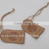 2015 Wholesale Good Price of Jeans Hang Tag, Fashionable Design Recycled Paper Hang Tag