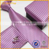 Gift Box 100% Silk Ties Men's Ties Plaid Stripe Necktie Wholesale thumbnail-2