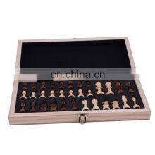 High Quality Wooden Various Sizes Foldable Portable Puzzle Board Game Luxury Wooden Chess Board Games thumbnail-2
