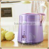 Multi Function Electric Mini Rice Cooker Purple thumbnail-1