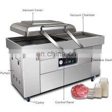 LONKIA Double Chamber Vacuum Packing Machine For Sea Food / Salted Meat / Dry Fish / Pork / Beef / Rice thumbnail-2